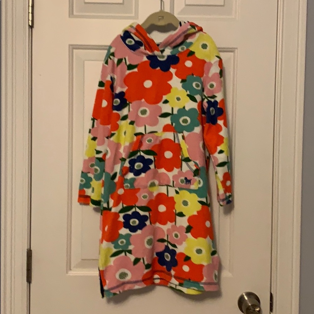 Mini Boden Terry Pool /Beach Cover-up 6-7 Y